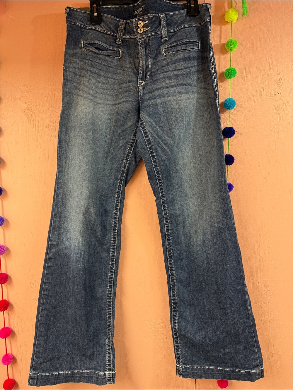 Ariat Medium Blue Flare Jeans